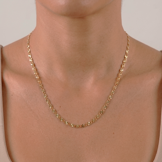 CADENA 50 CM PESO 3,4 GR ANCHO 2,2 MM