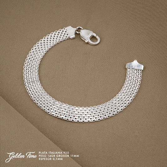PULSERA CHINESCA PESO 14 GR GROSOR 11 MM