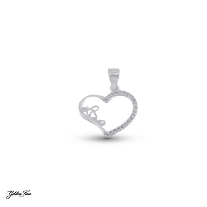 DIJE CORAZÓN LOVE