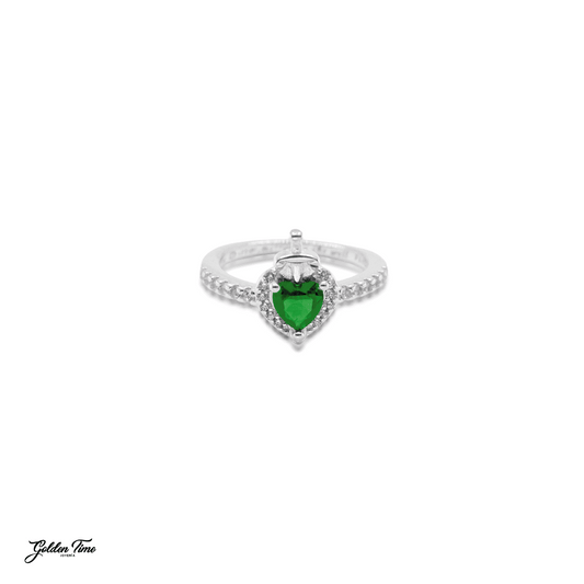 ANILLO CORAZÓN AURA