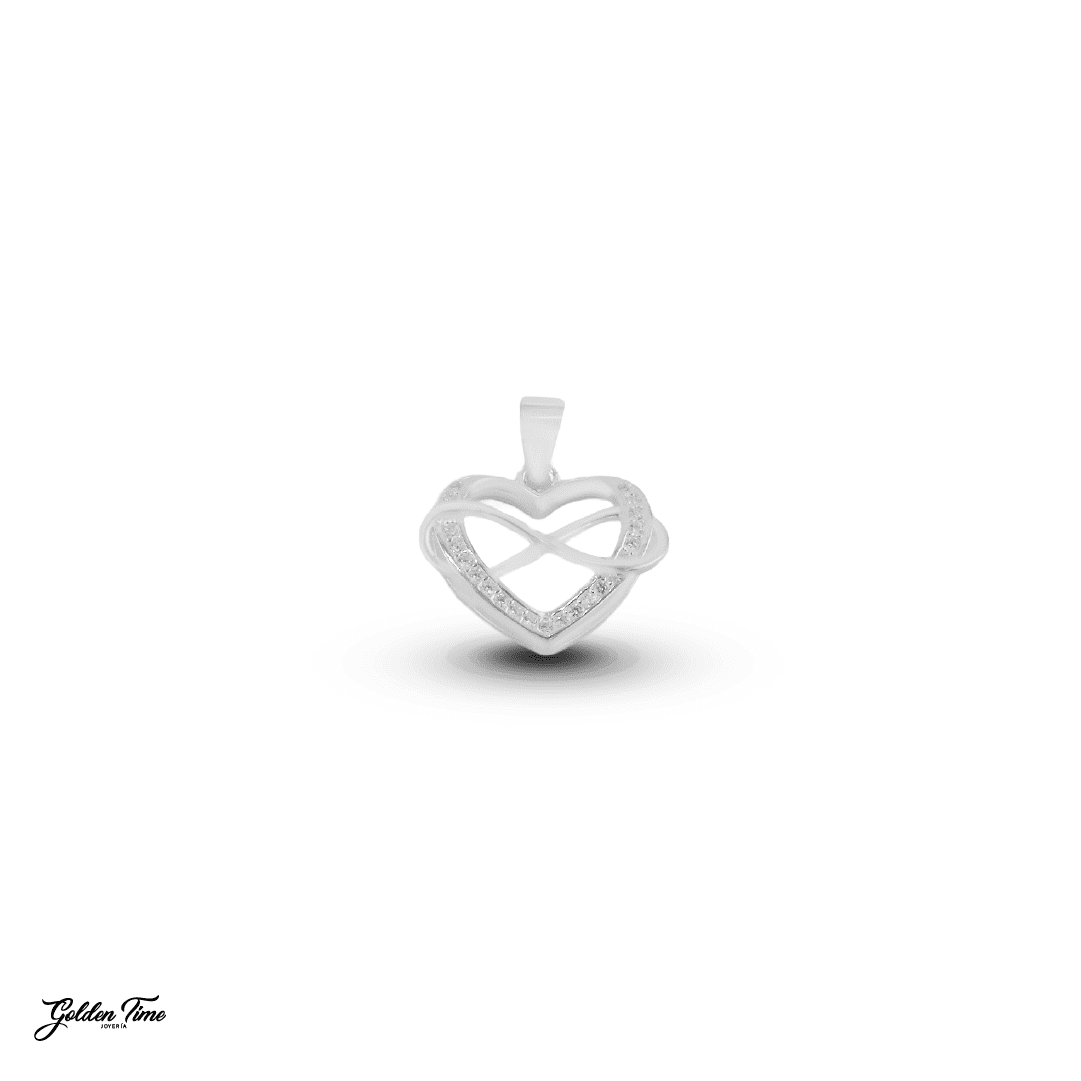 DIJE CORAZÓN INFINITO