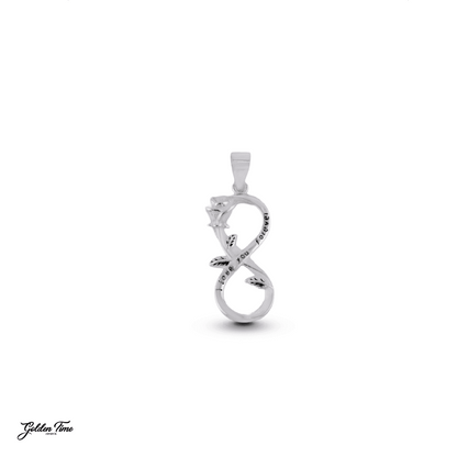 DIJE ROSA INFINITA