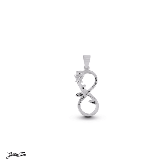 DIJE ROSA INFINITA