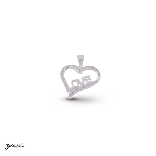 DIJE CORAZÓN LOVE