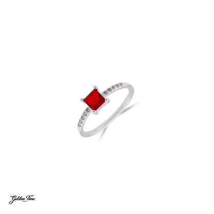 ANILLO CUADRADO LUX