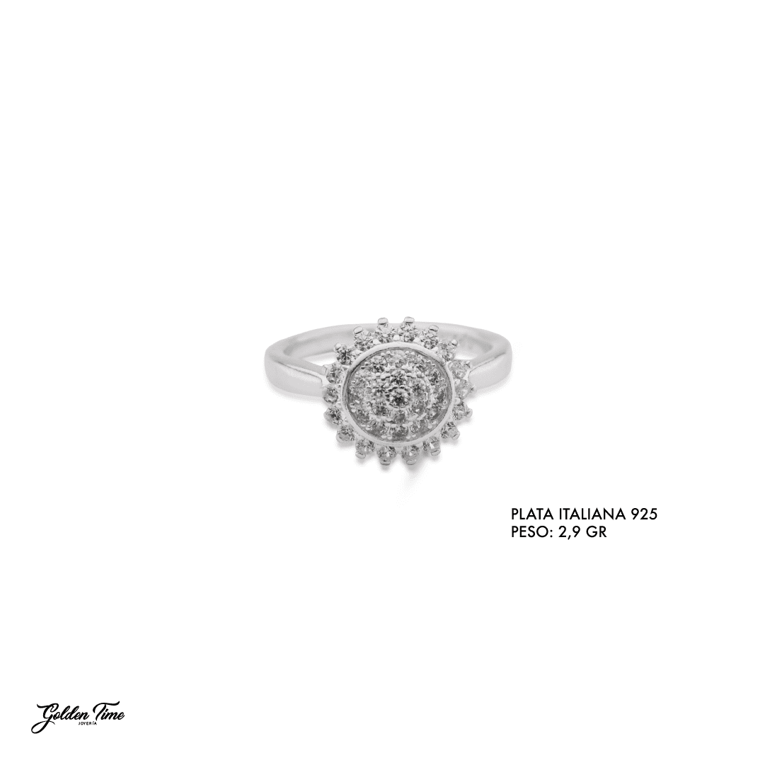 ANILLO SOL BRILLANTE