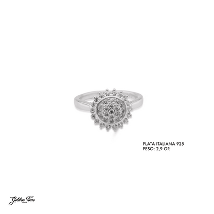 ANILLO SOL BRILLANTE