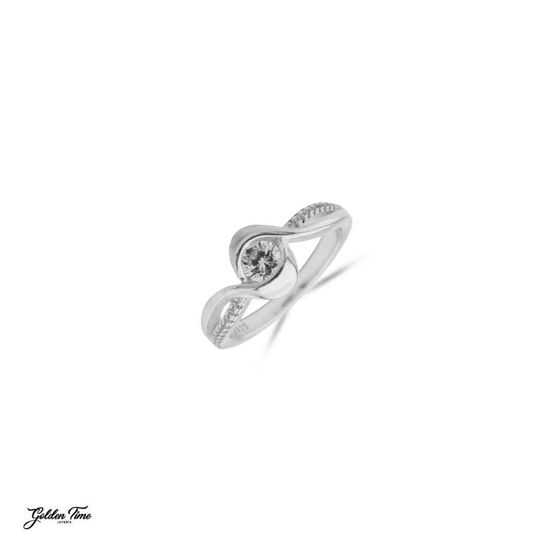 ANILLO ONDA BRILLO