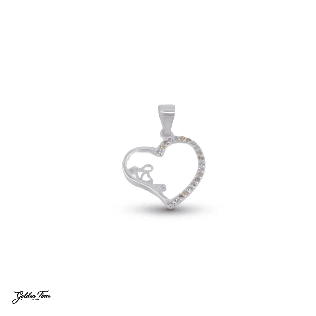 DIJE CORAZÓN LOVE