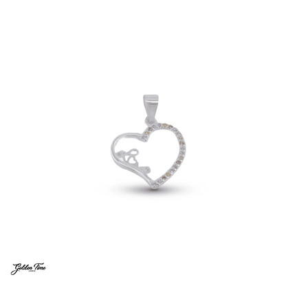 DIJE CORAZÓN LOVE