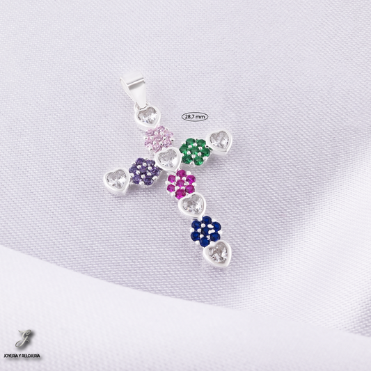 DIJE CRUZ MULTICOLOR