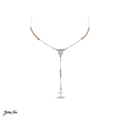 CAMANDULA ORO Y PLATA