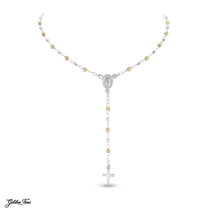 CAMANDULA ORO Y PLATA