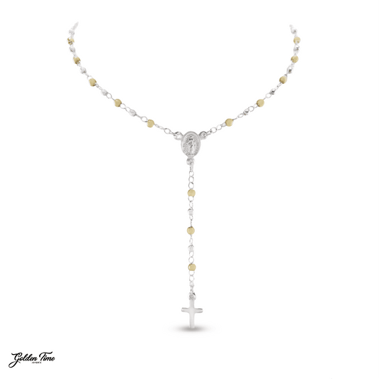 CAMANDULA ORO Y PLATA