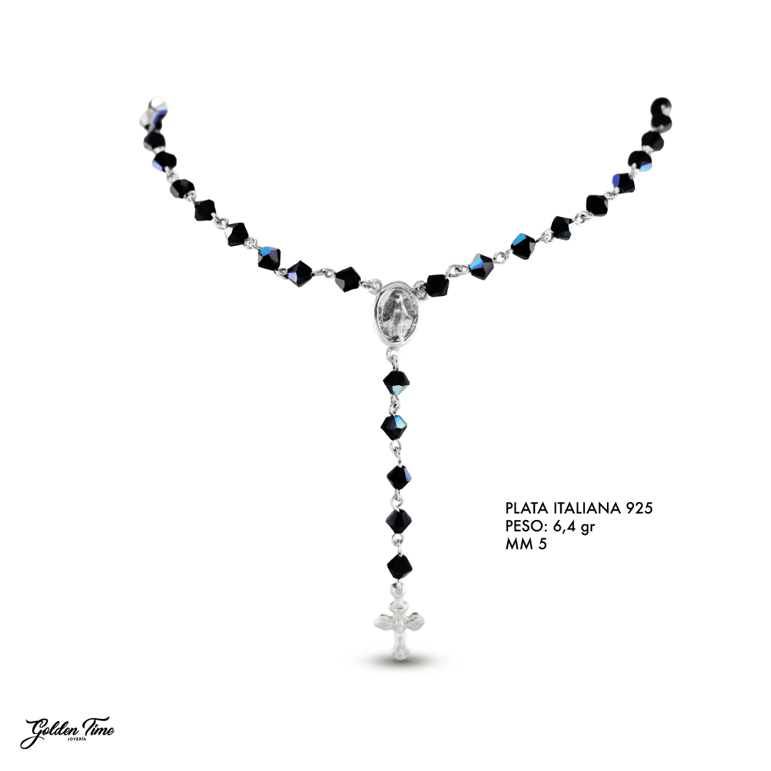 CAMANDULA MURANO NEGRO