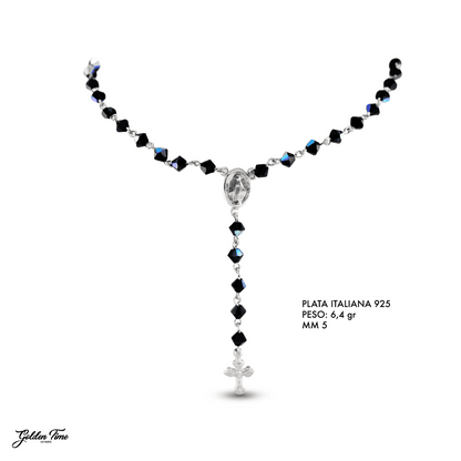 CAMANDULA MURANO NEGRO