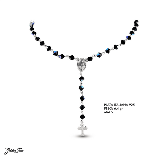 CAMANDULA MURANO NEGRO