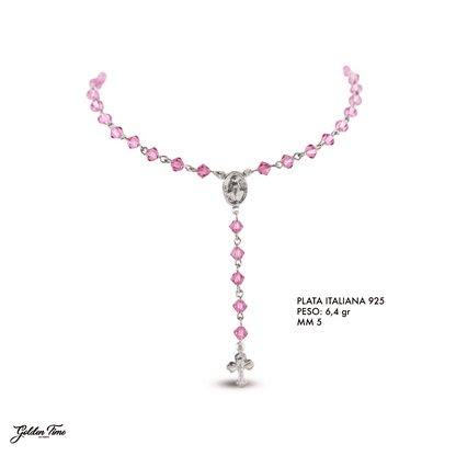 CAMANDULA MURANO ROSA