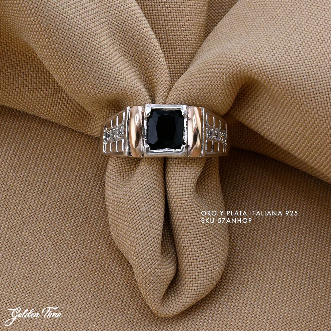 ANILLO PIEDRA CUADRADA