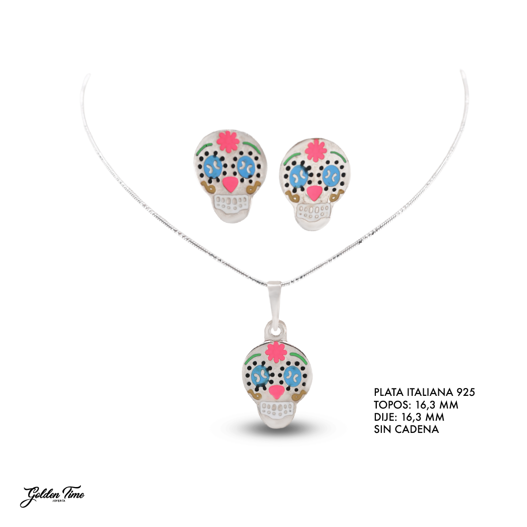 JUEGO CATRINA MULTICOLOR