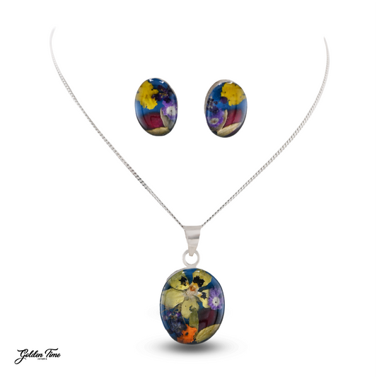 JUEGO FLORES CRISTALIZADAS