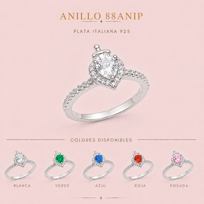 088ANIP ANILLO PLATA