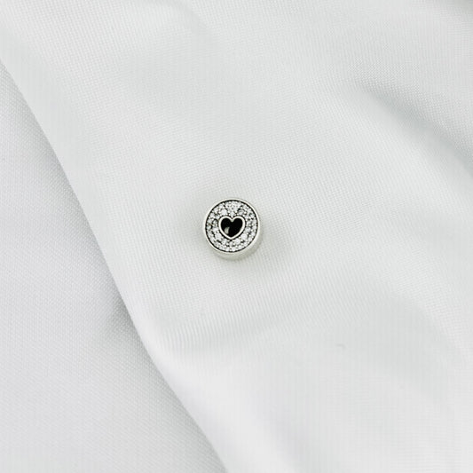 BROCHE CORAZÓN BRILLANTE