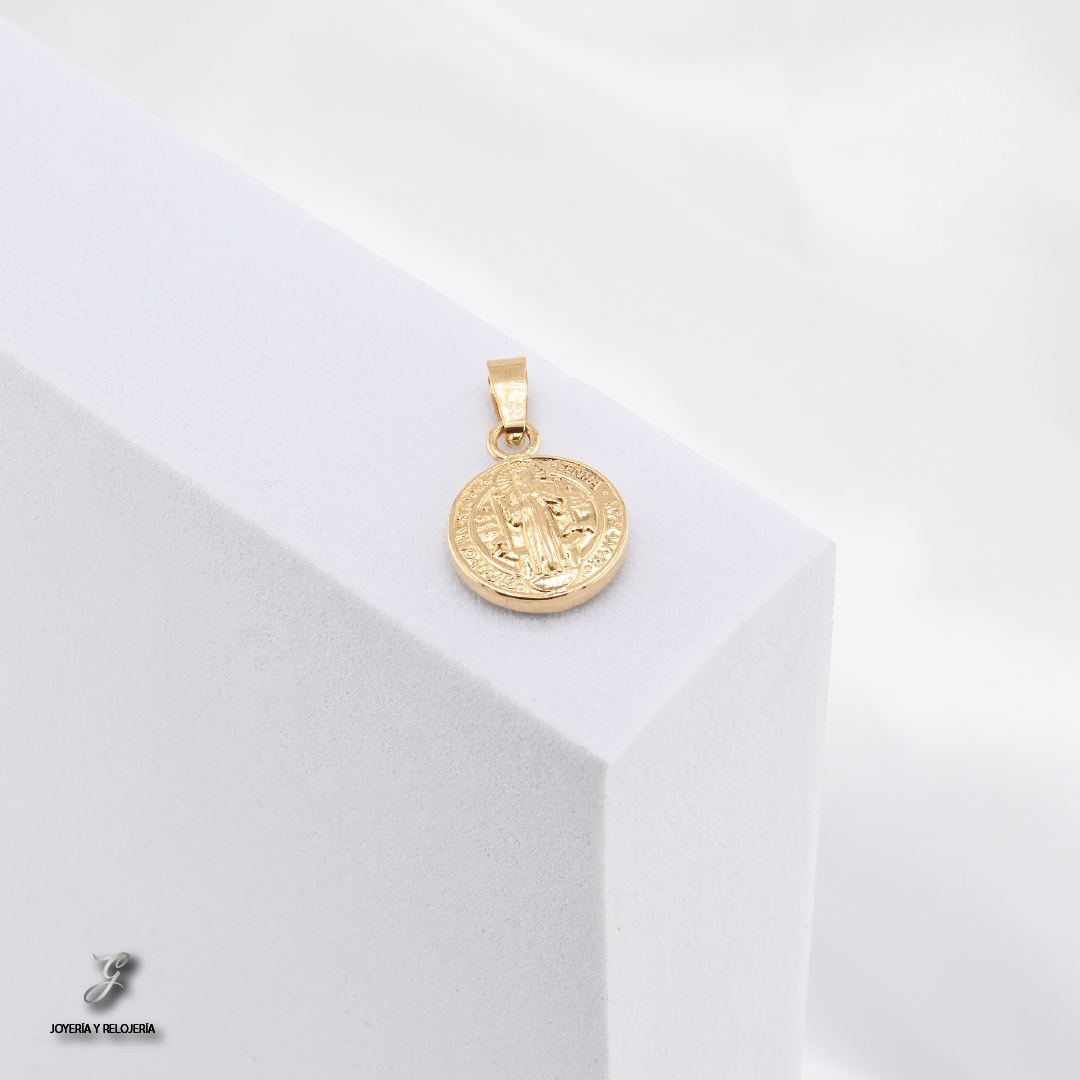 DIJE MEDALLA SAN BENITO MEDIANO
