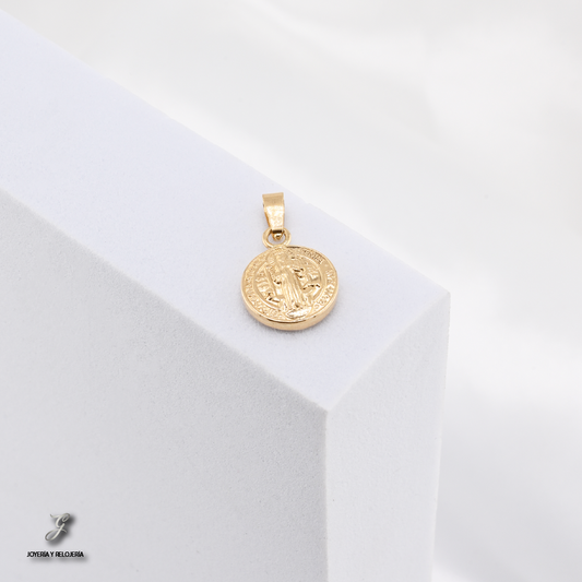 DIJE MEDALLA SAN BENITO MEDIANO