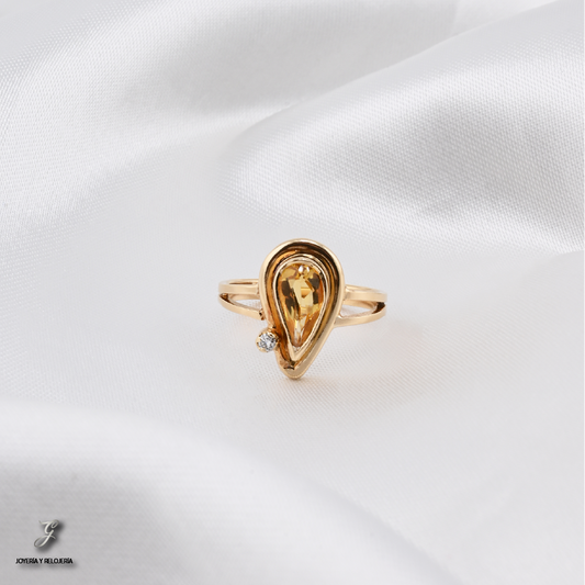 ANILLO LÁGRIMA DE SOL