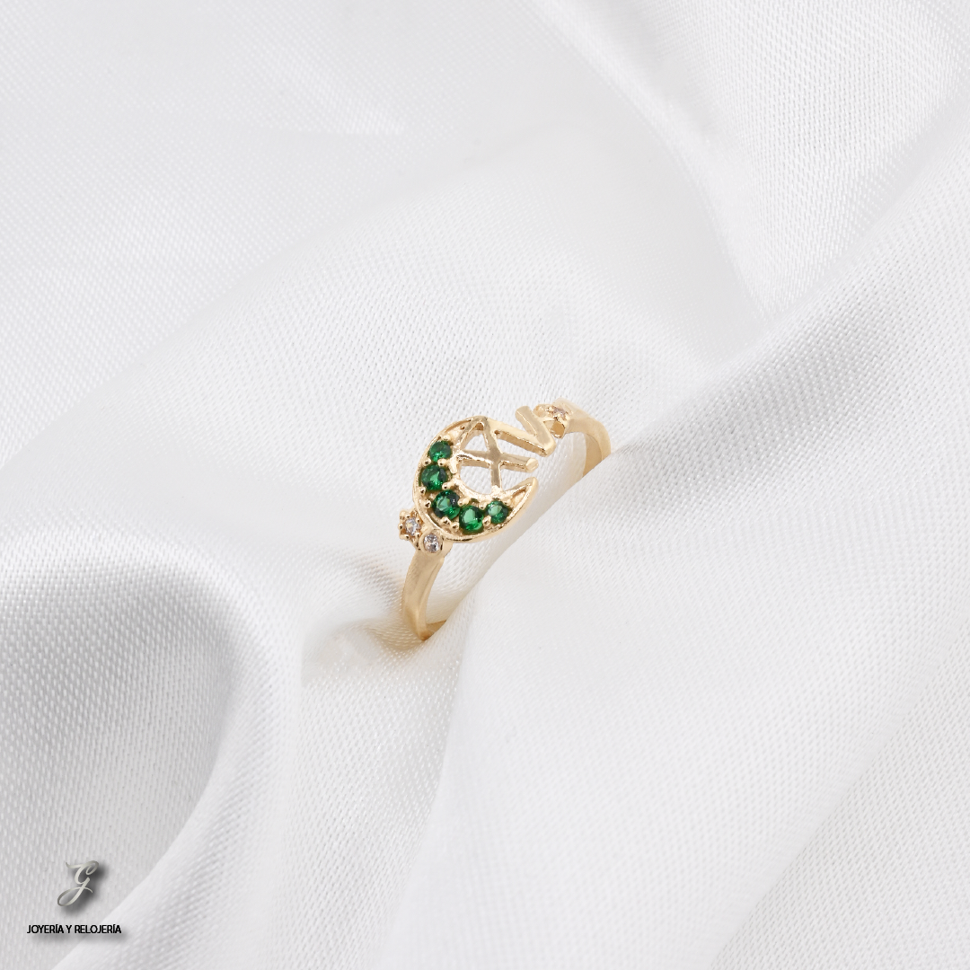 ANILLO QUINCEAÑERA SUEÑO DE LUNA