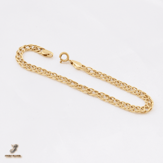 PULSERA CLÁSICA DOBLE ESLABÓN