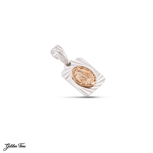 DIJE MILAGROSA PLACA LUZ