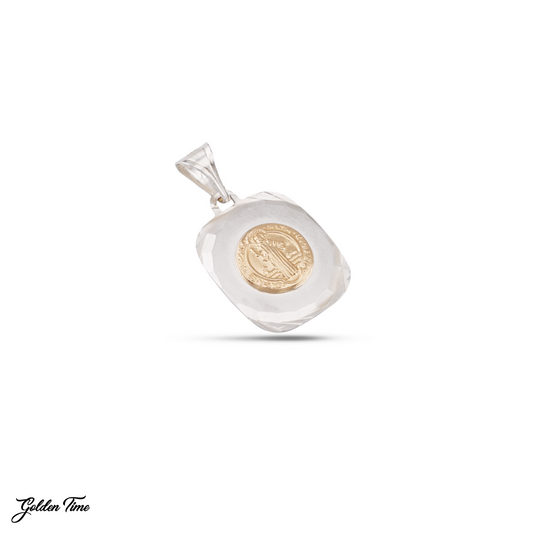 DIJE SAN BENITO DIAMANTE