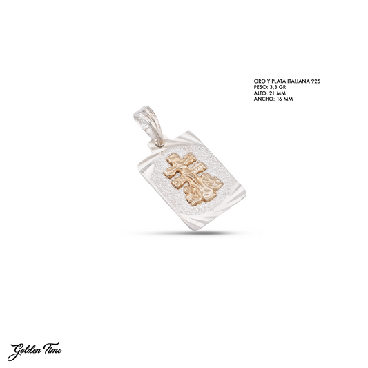 DIJE CARAVACA DORADA