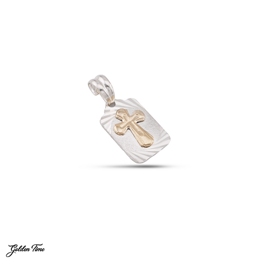 DIJE CRUZ RECTANGULAR