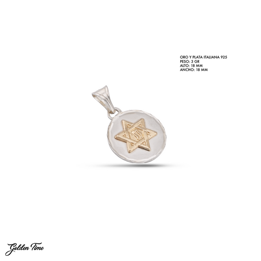 DIJE ESTRELLA DIVINA