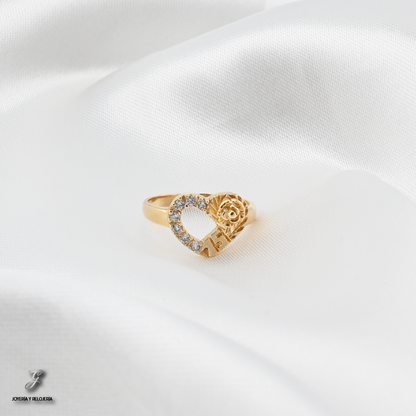 ANILLO QUINCEAÑERA ROSA ETERNA