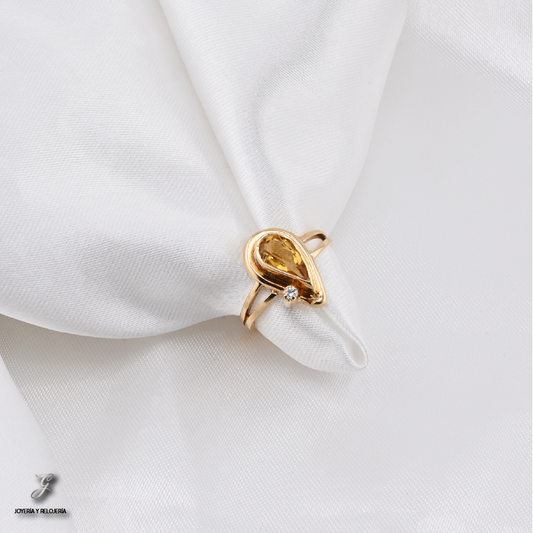 ANILLO LÁGRIMA DE SOL