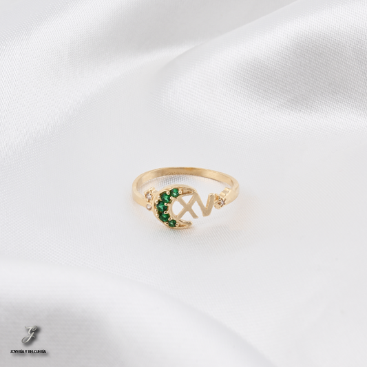 ANILLO QUINCEAÑERA SUEÑO DE LUNA