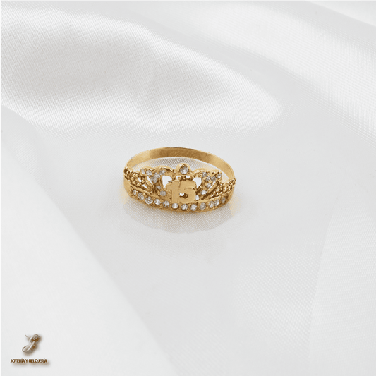ANILLO 15 AÑOS CORONA DE REINA