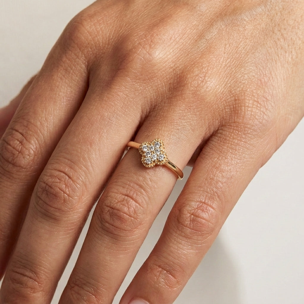 ANILLO FLOR REAL