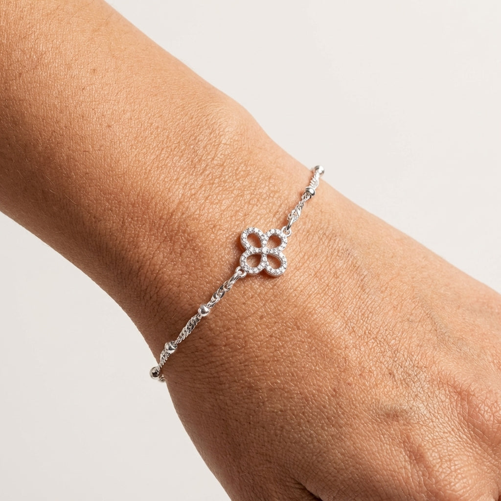 PULSERA FLOR DESTELLO