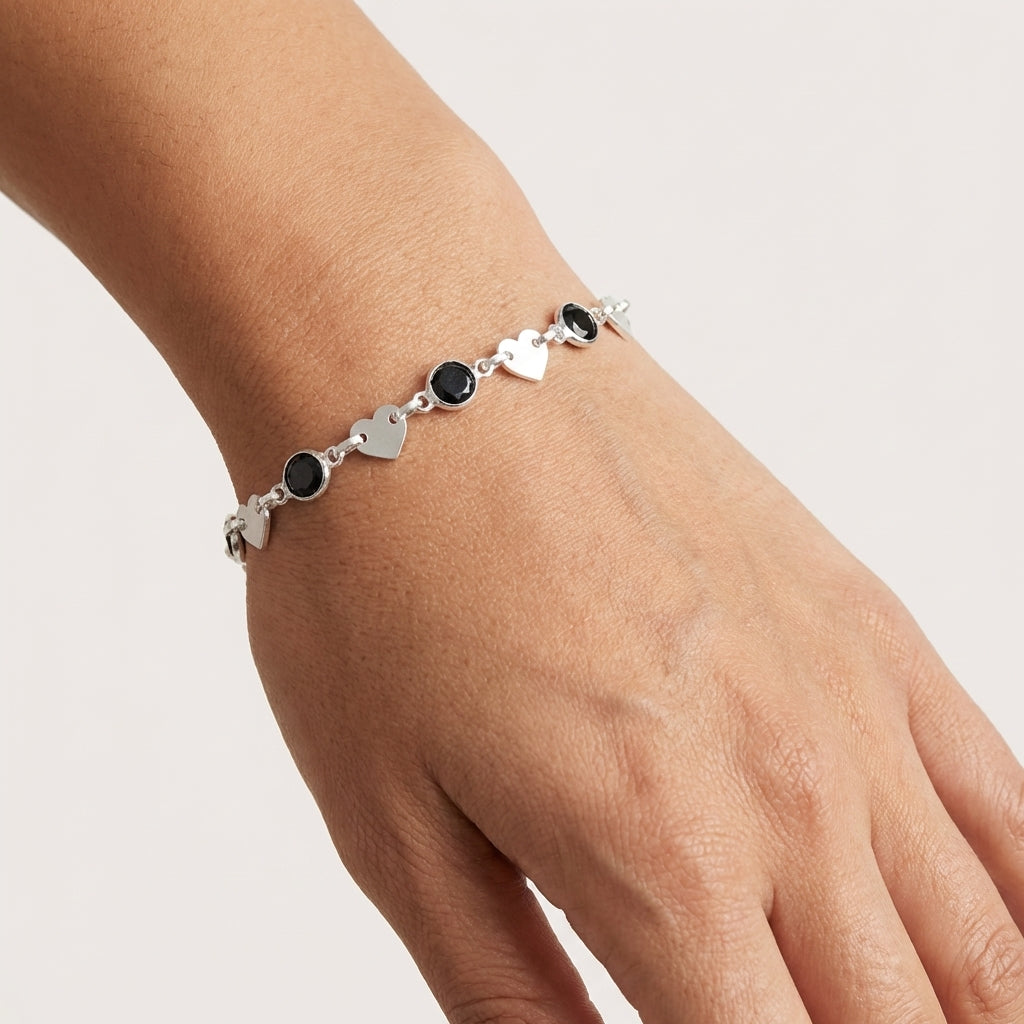 PULSERA CORAZÓN HERA