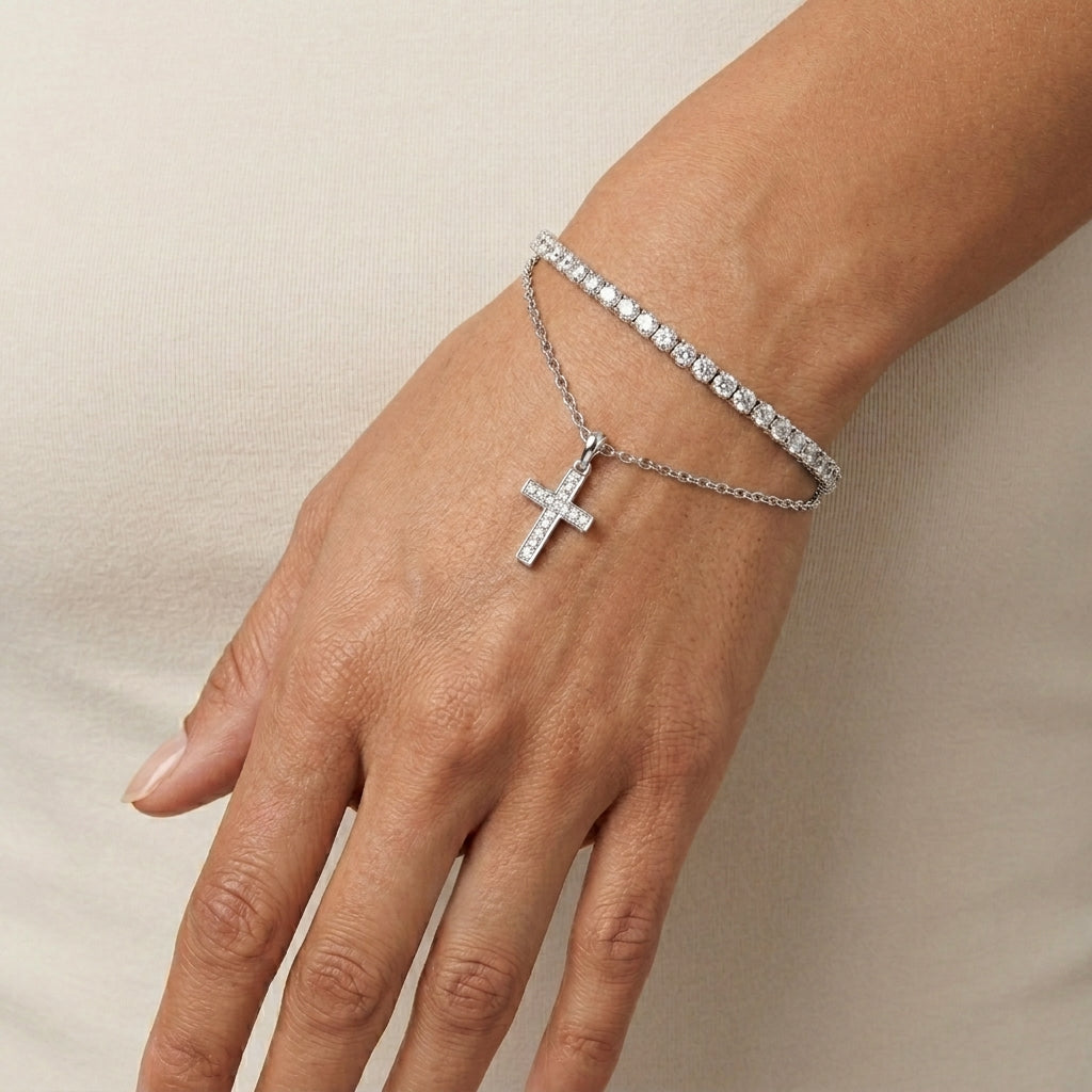 PULSERA CRUZ GALA