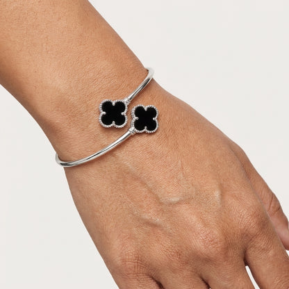 BRAZALETE DUO TRÉBOL MAJESTIC