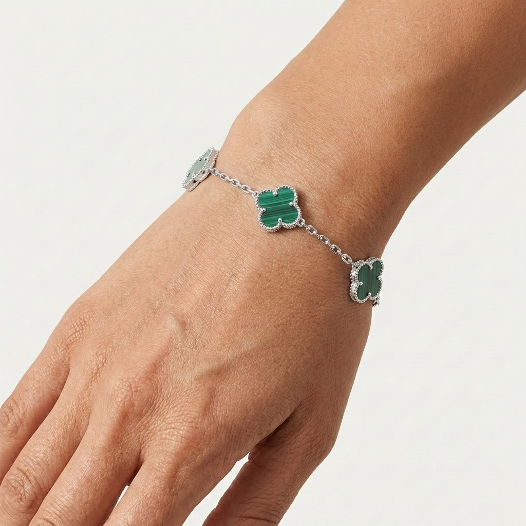 PULSERA TRIO TRÉBOL VIBRANT LUXE