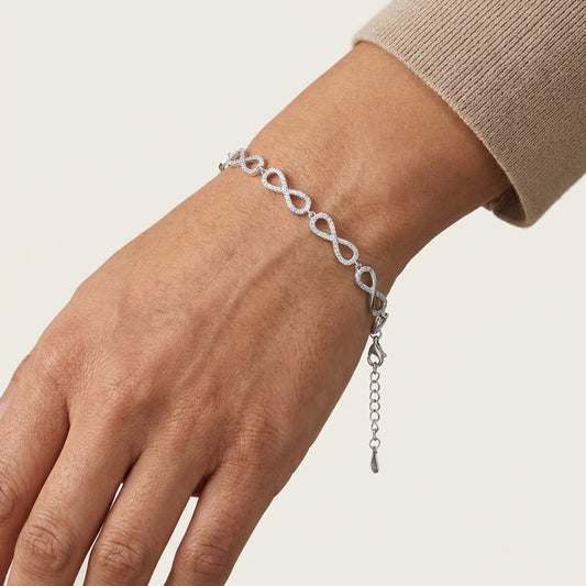 PULSERA INFINITOS REAL