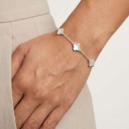 PULSERA TRIO TRÉBOL MISTIQUE