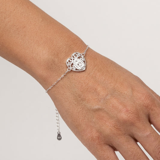 PULSERA GUADALUPE CORAZÓN